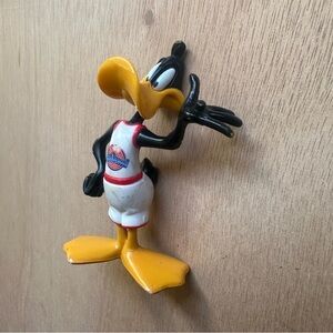 Vintage 90’s Looney Tunes Space Jam Daffy Duck WB 3” Figure Kids Toy